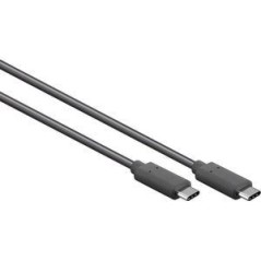 goobay USB 3.2 Gen 2 USB Type-C kabel 50cm Sort